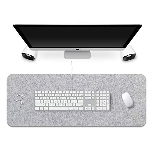 Large Padded Waterproof Non-Slip Keyboard Pad Dusk Sky Iceberg Style Desk Pad Suitable for Desktop Computer/Notebook,1200x600mmx3mm Mouse Pad 